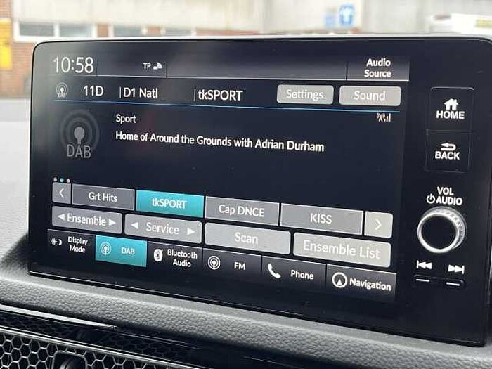 Honda Civic Hybrid 2.0 i-MMD (184ps) Sport Hybrid 1993cc 